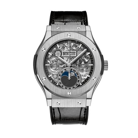 hublot 547 nx 0170 lr|Classic Fusion Aerofusion Moonphase Titanium 547.NX.0170.LR.